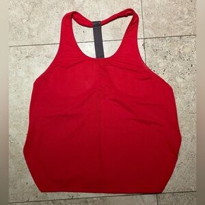 FABLETICS Red Racerback Tank Top